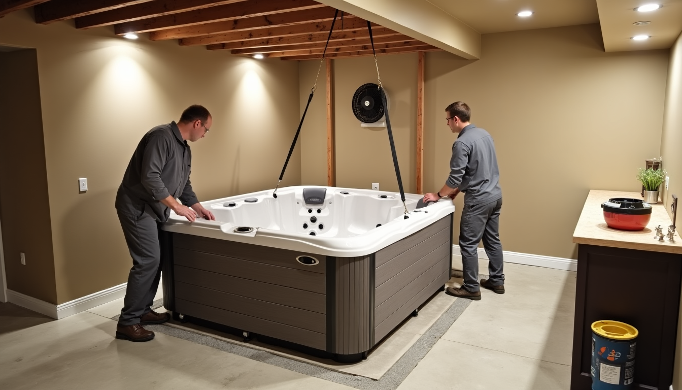 Hero Image for How to Install a Hot Tub in Basement: A Homeowner's Complete Guide
