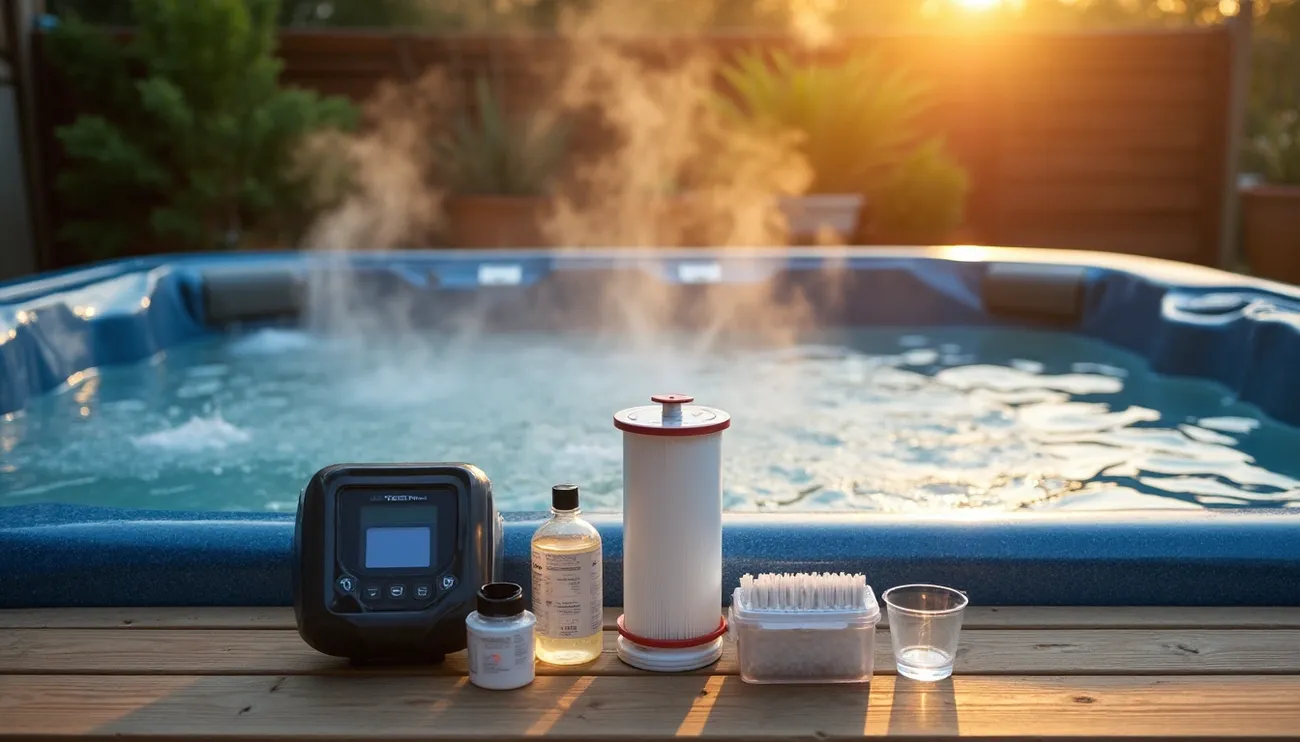 Hero Image for The Ultimate Hot Tub Water Maintenance Guide: Everything You Need to Know in 2025