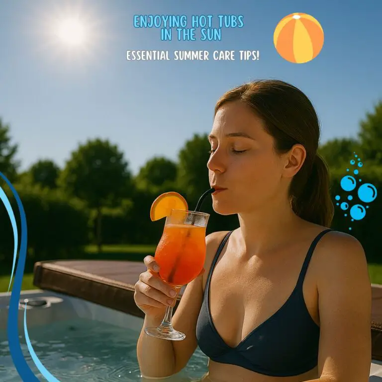 Enjoying Hot Tubs In The Sun