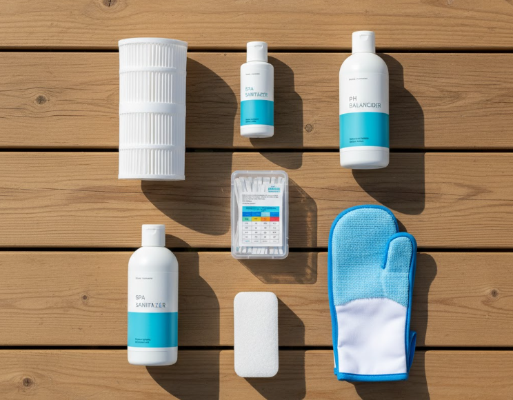 Hot Tub Cleaning Toolkit