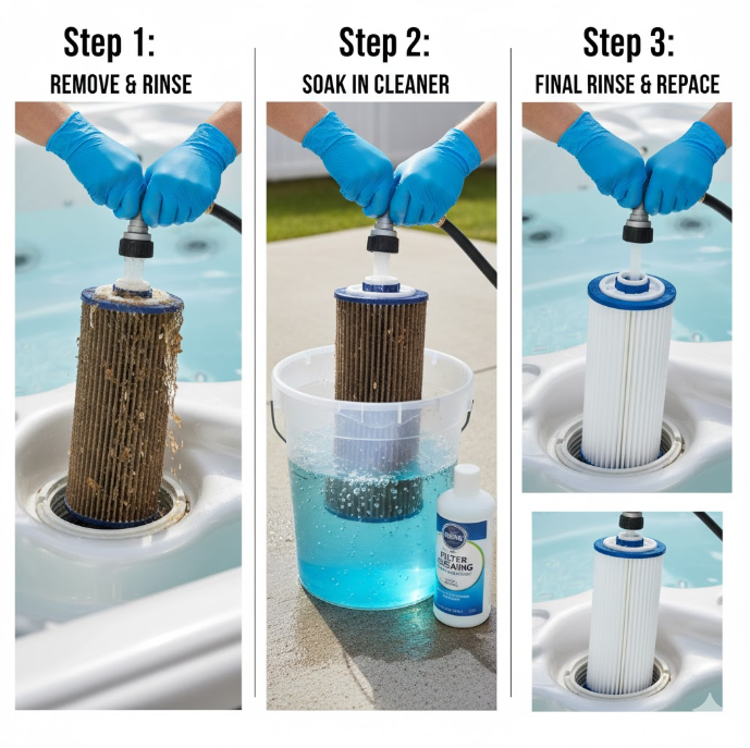 Your Ultimate Guide to Fixing Cloudy Hot Tub Water 6 Hot Tub Filter for Cloudy Hot Tub Water