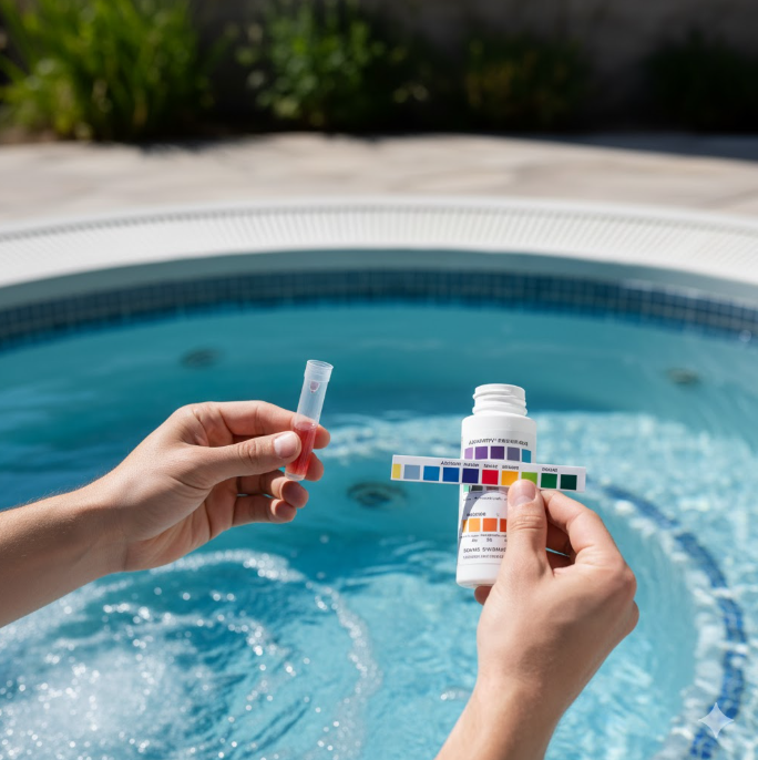 Your Ultimate Guide to Fixing Cloudy Hot Tub Water 2 Cloudy Hot Tub Water test