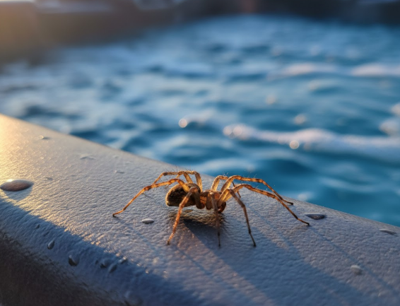 Hot Tub Spiders