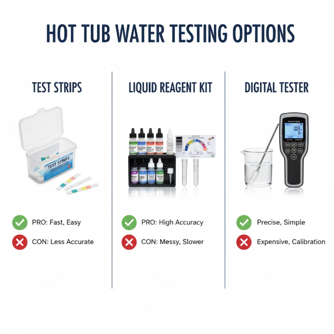 Taming Your Hot Tub: The Definitive Guide to Lowering Alkalinity 3 Hot Tub Water Testing