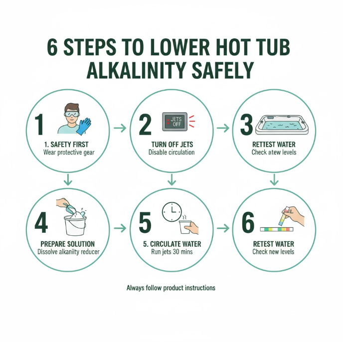Taming Your Hot Tub: The Definitive Guide to Lowering Alkalinity 4 Lowering Hot Tub Alkalinity