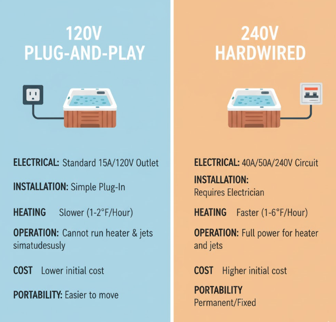 Your Essential Guide to Safe and Compliant Hot Tub Wiring 2 Voltage Explained and the Difference Between 120V and 240V Hot Tubs