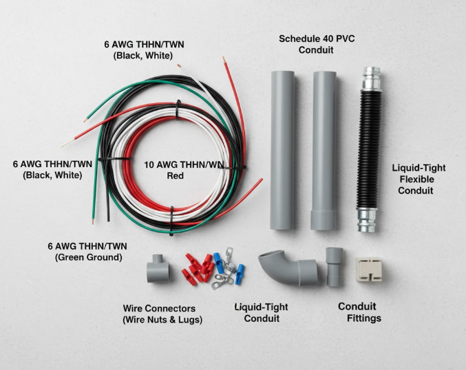 Your Essential Guide to Safe and Compliant Hot Tub Wiring 4 Material Costs for Wire, Conduit, and Panels