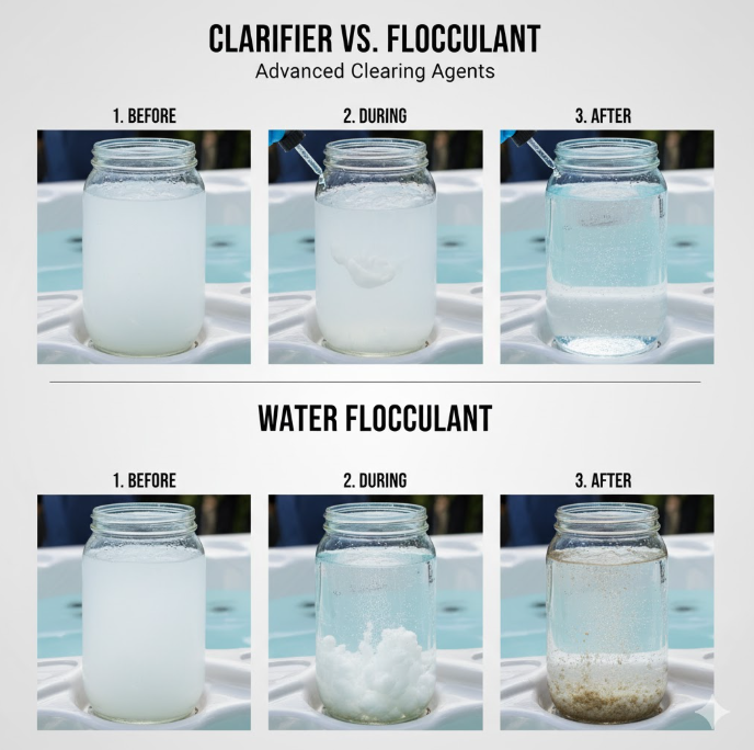 Your Ultimate Guide to Fixing Cloudy Hot Tub Water 7 Advanced Clearing Agents - Clarifiers and Flocculants for Cloudy Hot Tub Water