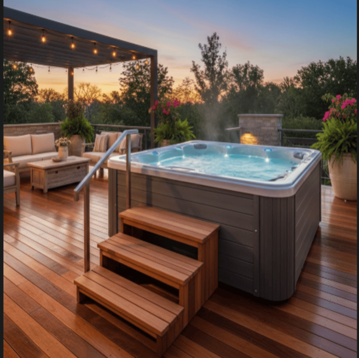 Step Up Your Spa Game: The Ultimate Guide to Hot Tub Steps