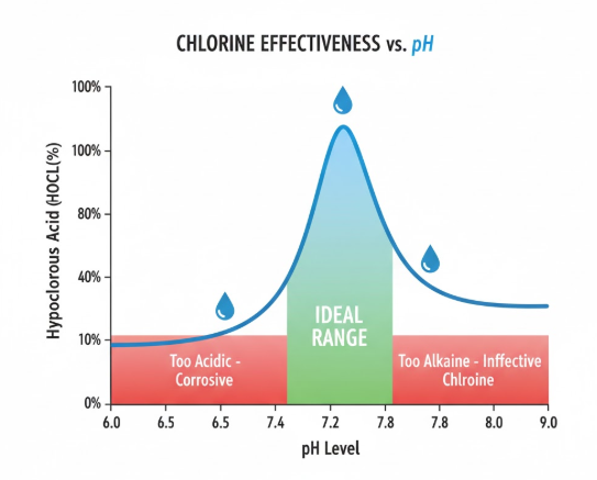 The Importance of Proper pH Balance for Chlorine Efficacy