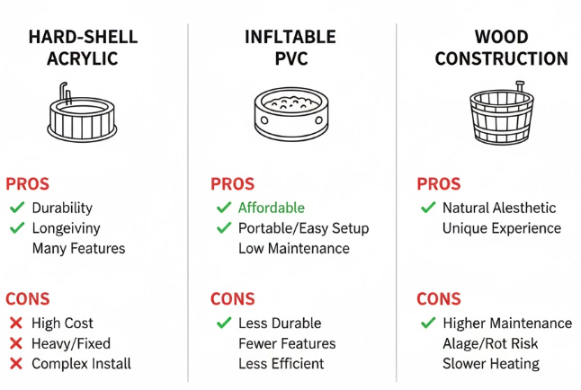 Introduction to Round Hot Tubs and Their Timeless Appeal 17 Choosing the Right Material for Your Needs