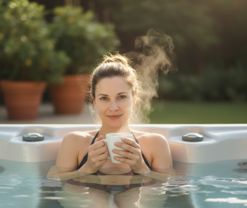 The Morning Coffee or Evening Drink Pose