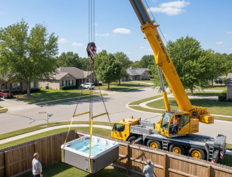 Crane Requirements for Difficult Access Points\