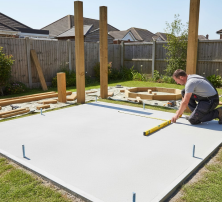 Preparing the Base and Foundation Hot Tub Gazebos