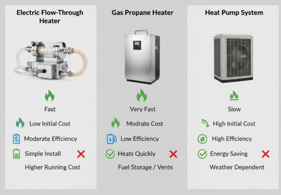 Types of Hot Tub Heaters Explained