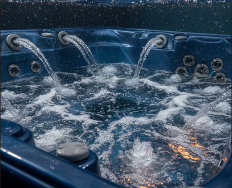Performance and Hydrotherapy Quality of three person hot tub 
