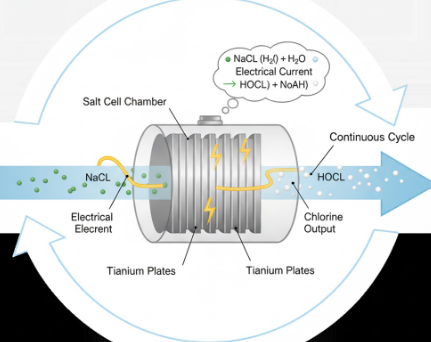 The Science of Electrolysis: Your Hot Tub's Personal Chlorine Factory