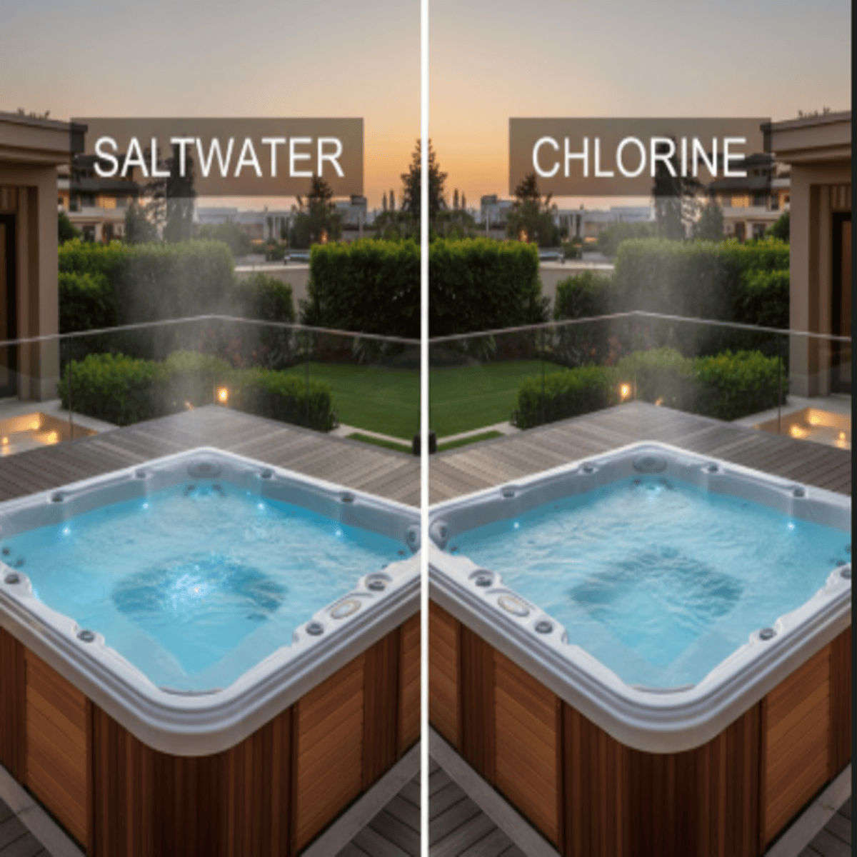 Saltwater Hot Tubs vs. Chlorine Hot Tubs: The Ultimate 2025 Comparison Guide