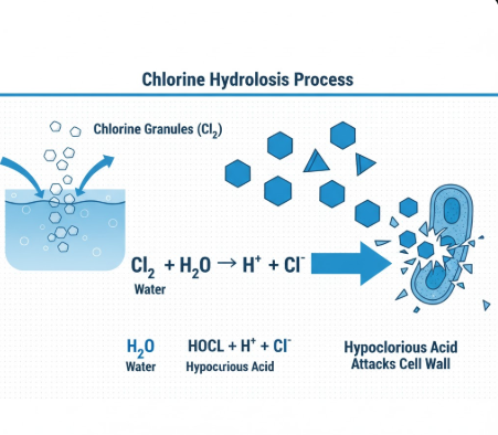Bromine or Chlorine for Hot Tub: The Definitive Guide to Choosing the Right Sanitizer 2 How Chlorine Works to Sanitize Your Spa