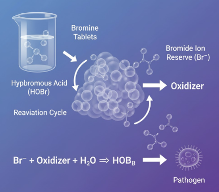 Bromine or Chlorine for Hot Tub: The Definitive Guide to Choosing the Right Sanitizer 5 How Bromine Works to Sanitize Your Spa