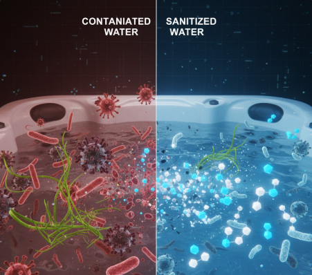 Bromine or Chlorine for Hot Tub: The Definitive Guide to Choosing the Right Sanitizer 1 What Are Hot Tub Sanitizers and Why Are They Essential