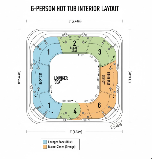 Your Guide to the Best 6-Man Hot Tubs of 2025 1 What is a 6-Man Hot Tub and Who Is It For?