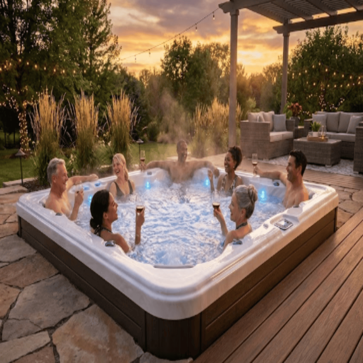 8 Person Hot Tub: The Ultimate Guide to Large-Capacity Spas for 2025