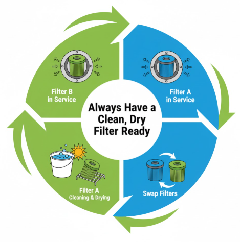 The Two-Filter Rotation Strategy