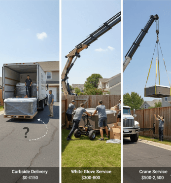 Delivery and Placement Fees