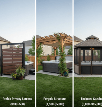Privacy Screens and Gazebos