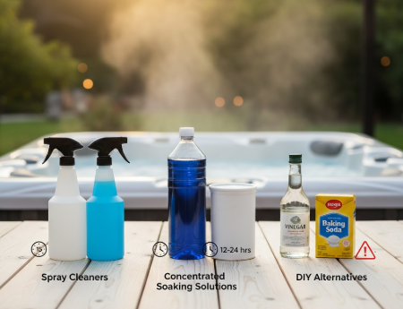 Types of Hot Tub Filter Cleaners