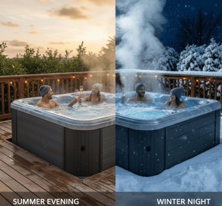 Luxury 4-Person Spas: Advanced Filtration, Lighting, and Smart Controls